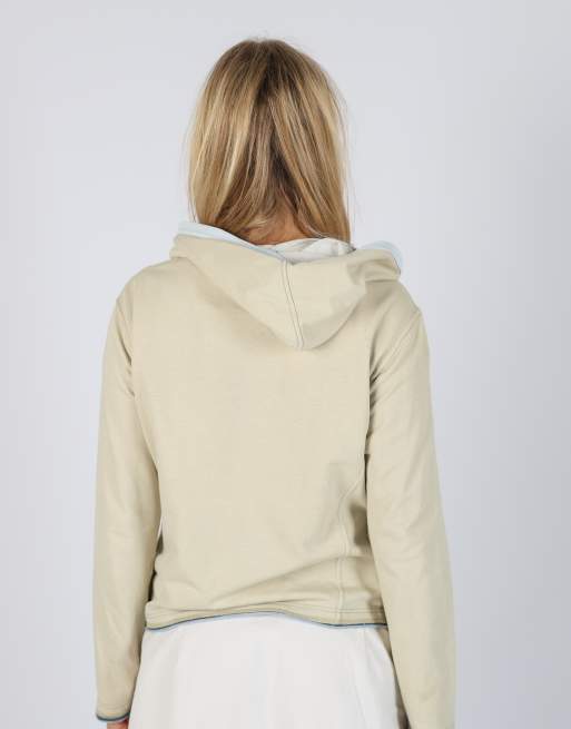 Vintage Armani Jeans M hoodie in beige, 2 of 4
