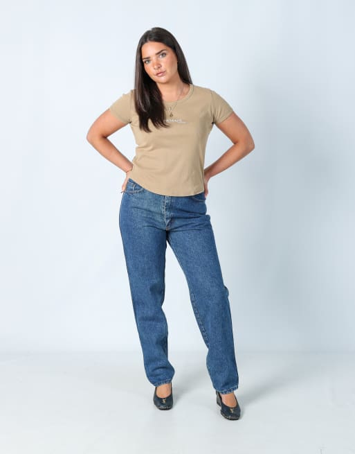 Vintage Armani Jeans M mom jeans in blue