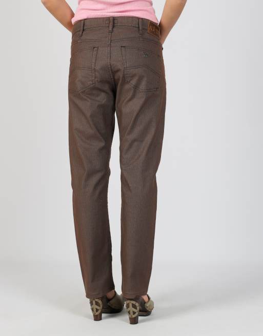 Vintage Armani Jeans M straight jeans in brown, 2 of 4