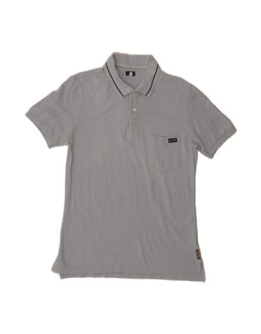 Vintage Armani Jeans Polo Shirt Large In Blue