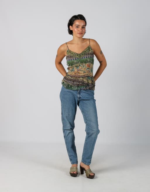 Vintage Armani Jeans S mom jeans in blue, 1 of 4