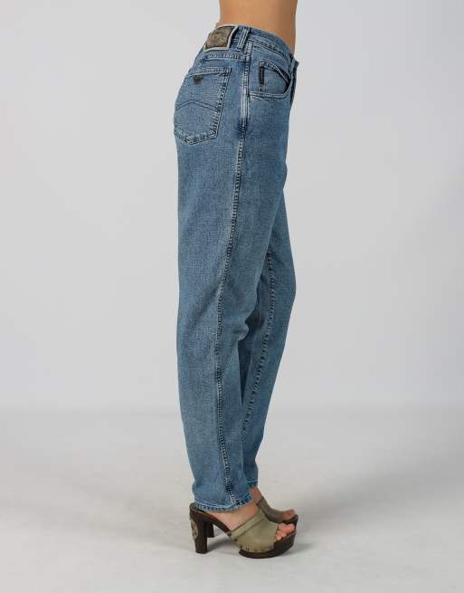 Vintage Armani Jeans S mom jeans in blue, 2 of 4