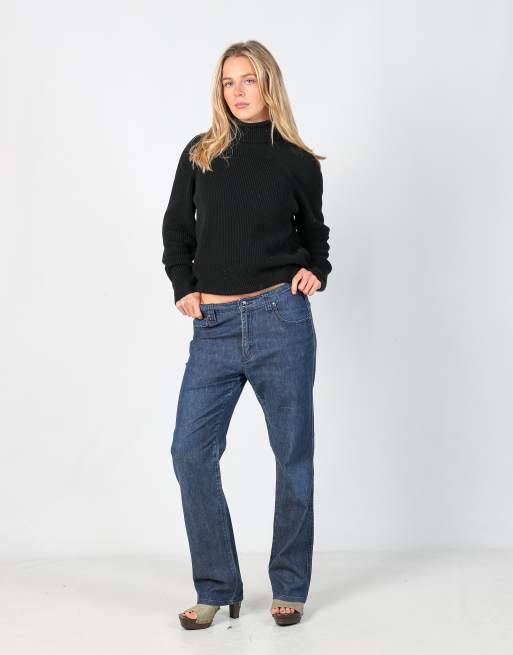 Vintage Armani Jeans S straight jeans in blue