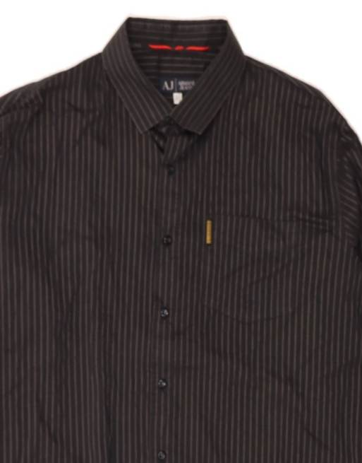 トップス Armani Jeans 90s Heavy Velor L/S Shirt Armani Jeans 90s Heavy Velor L/S Shirt Vintage Armani Jeans