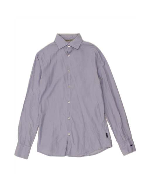 Vintage Armani Jeans Shirt Large In Blue
