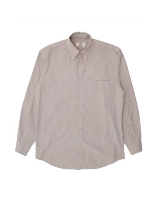 Vintage Armani Jeans Shirt Large In Grey