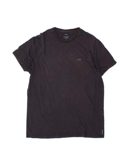 Vintage Armani Jeans T-shirt Top 2XL In Blue