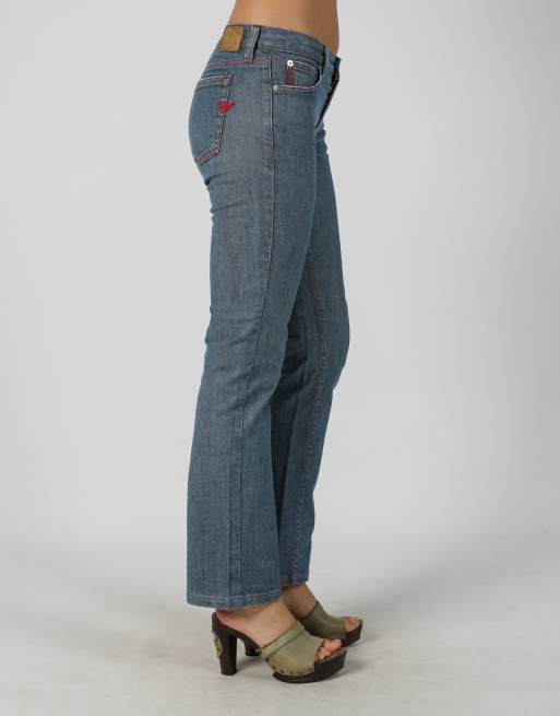 Vintage Armani Jeans XS bootcut jeans in blue, 2 of 4