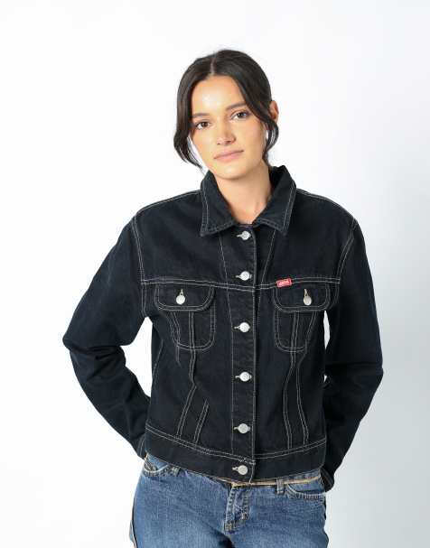 Vintage Armani Jeans XS denim jacket light blue - view 1