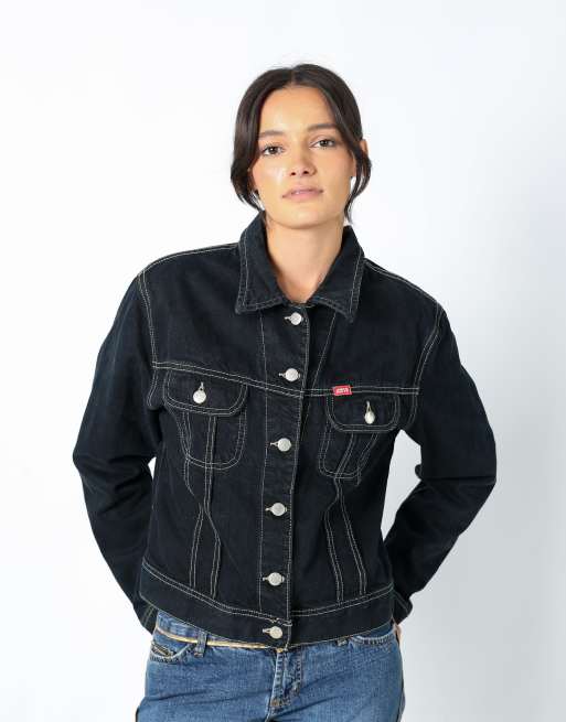 Vintage Armani Jeans XS denim jacket light blue | ASOS