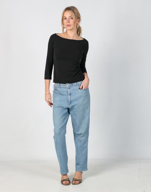 Vintage Armani Jeans XS mom jeans in light blue