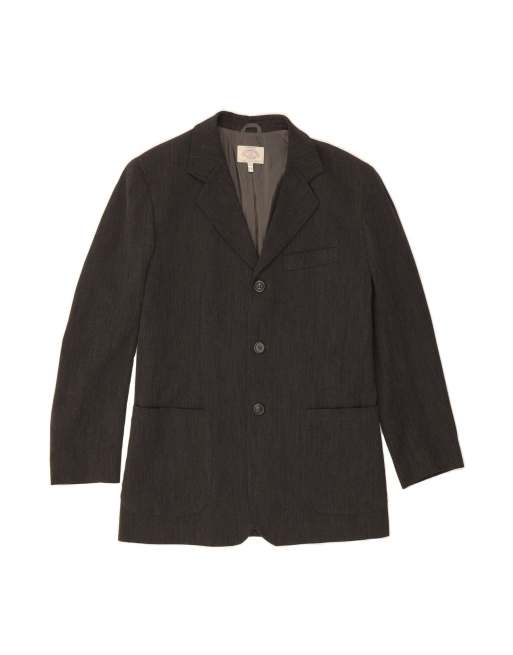 Vintage Armani Milano 3 Button Blazer Jacket UK 40 Large In Grey