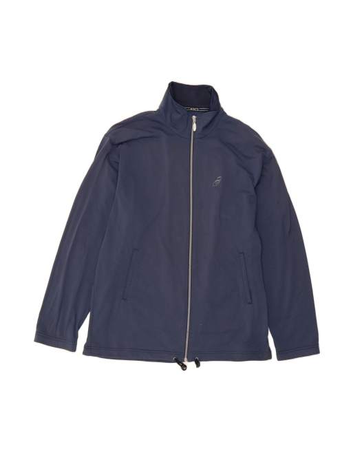 Vintage Asics Tracksuit Top Jacket XL In Blue