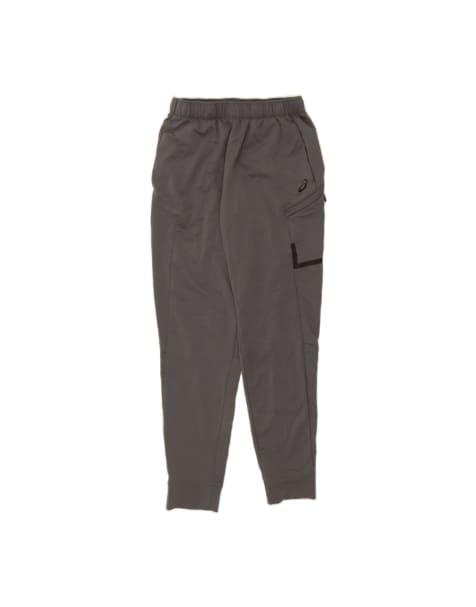 Vintage Asics Tracksuit Trousers Joggers Small In Grey - view 1