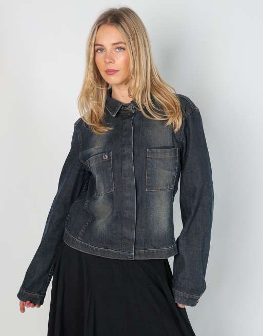 Vintage Avance M denim jacket in blue