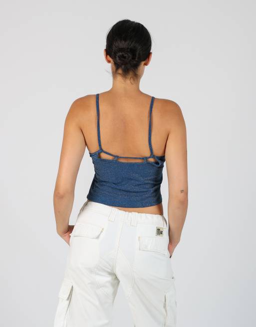 Vintage Avant S cami in blue, 2 of 4