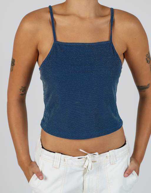Vintage Avant S cami in blue, 4 of 4