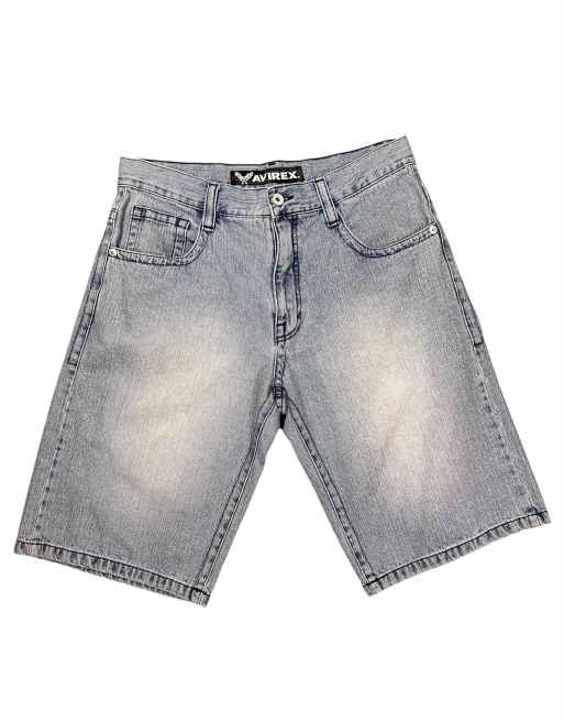 Vintage Avirex Denim Jort Shorts, 1 of 6