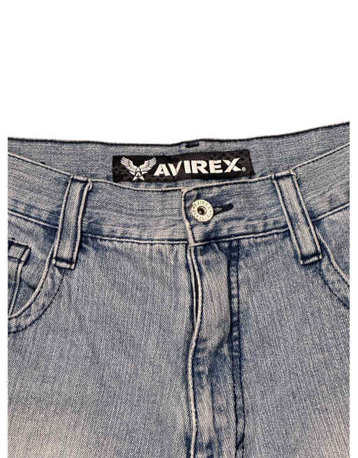 Vintage Avirex Denim Jort Shorts, 3 of 6