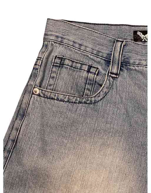 Vintage Avirex Denim Jort Shorts, 4 of 6