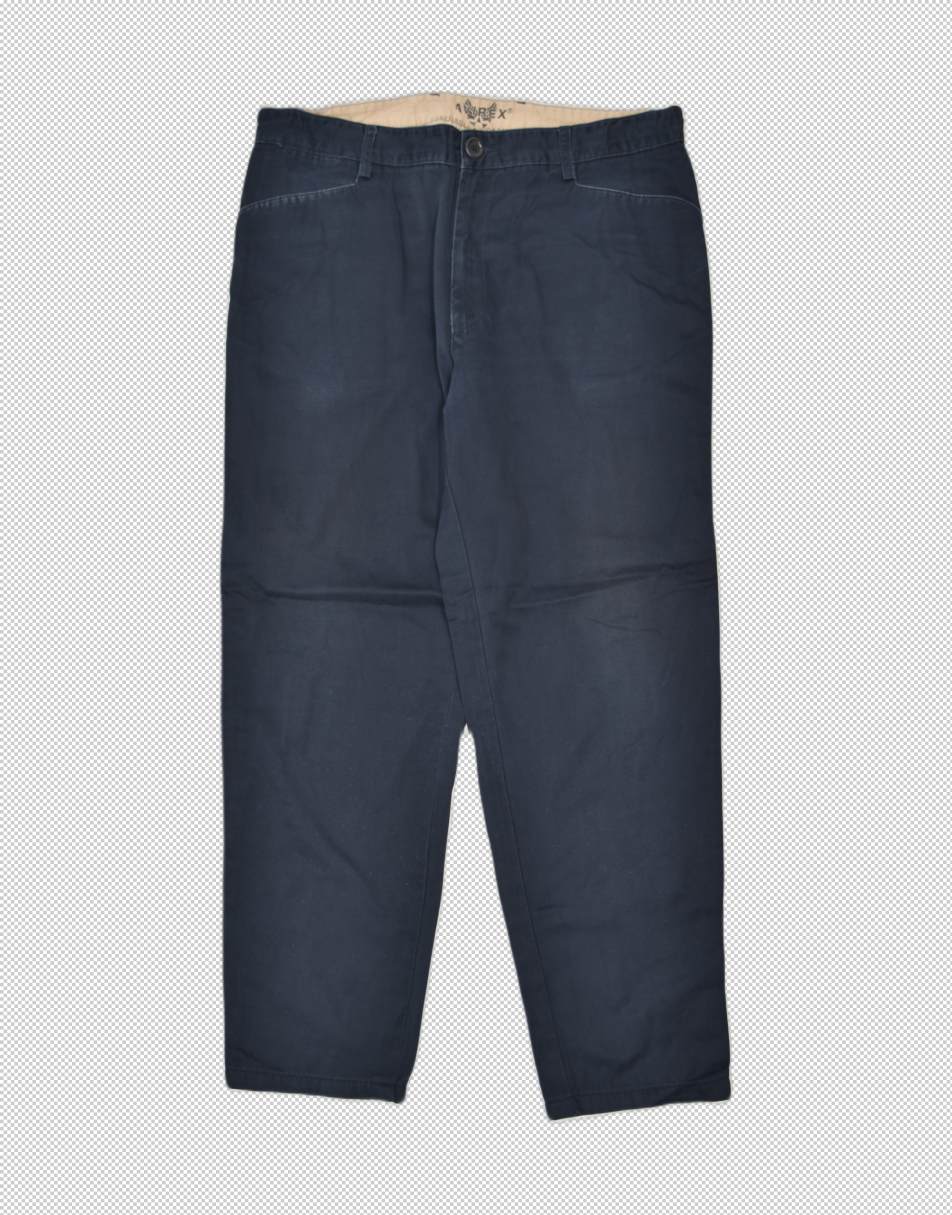 Vintage Avirex Size 2XL 90s tapered chino trousers in navy