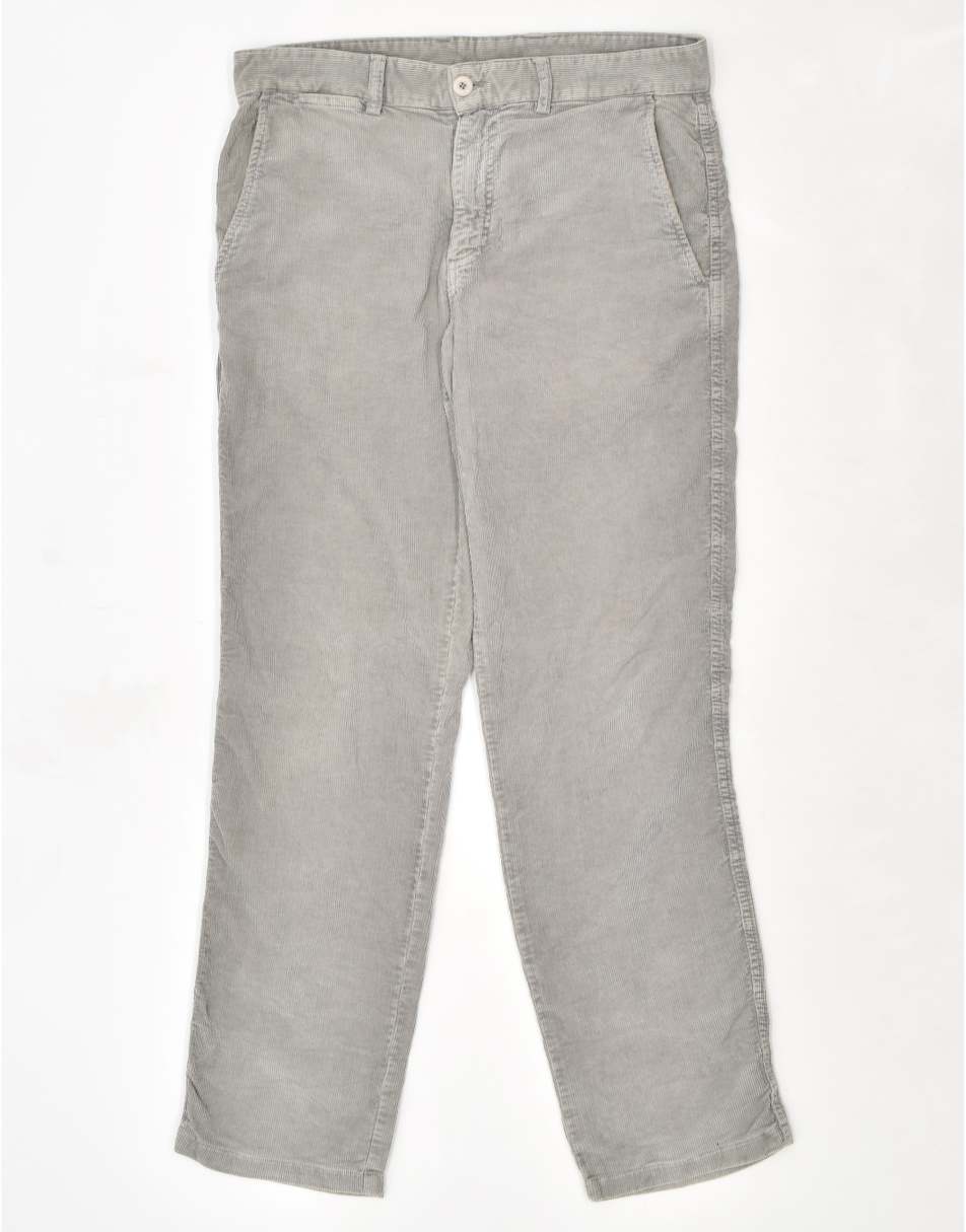Vintage Avirex Size S straight corduroy trousers in grey