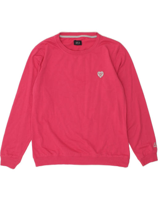 Vintage Avirex Size XL Sweatshirt Jumper in Pink