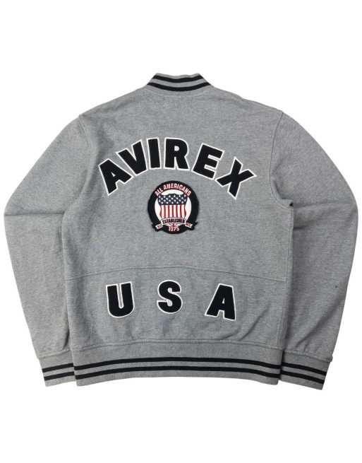 Vintage AVIREX USA bomber jacket size s in grey