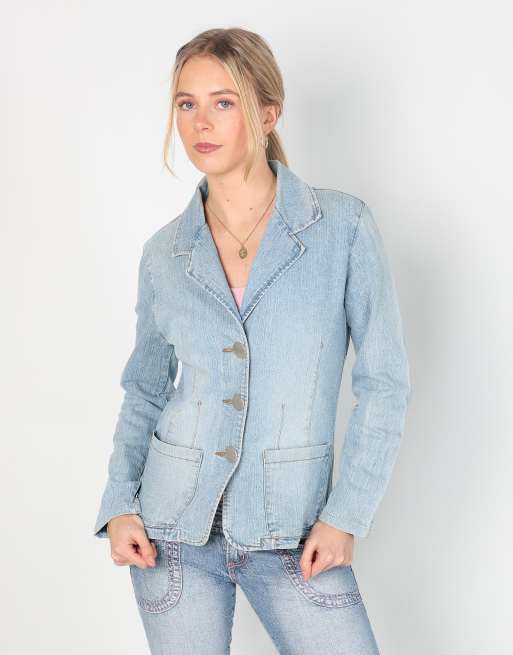 Vintage B-52 S denim jacket in blue
