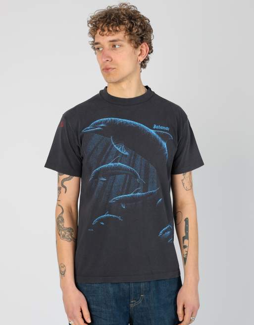 Vintage Bahamas l t-shirt in navy blue