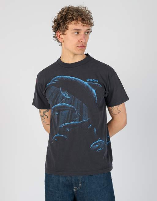 Vintage Bahamas l t-shirt in navy blue, 2 of 4