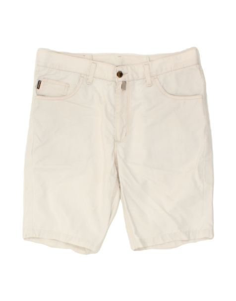 Vintage Barbour Casual Shorts It 46 Large W34 In White - view 1