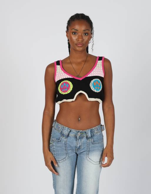 Vintage Barrow S knitted top in black