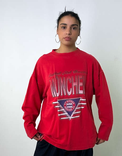 Vintage Bayern XL Sweatshirt Red