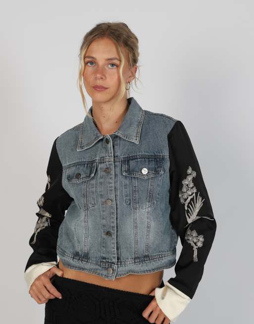 Vintage BDJeans M denim jacket in blue, 1 of 4