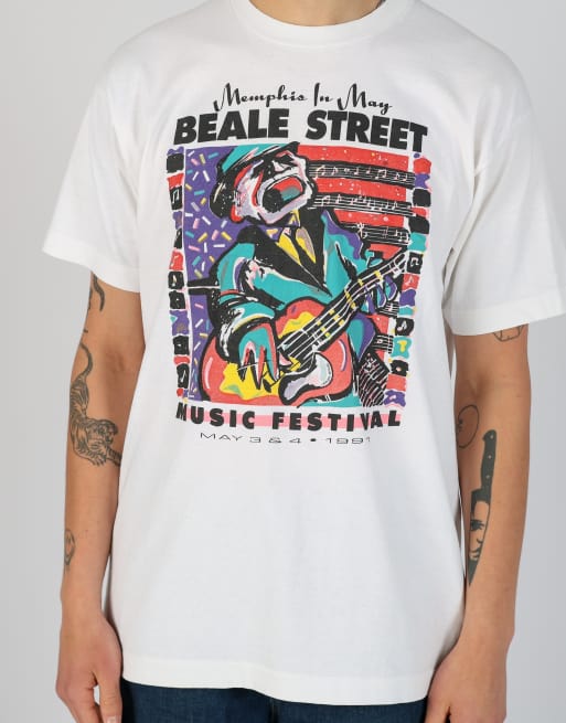 Vintage Beale Street xl t-shirt in white, 4 of 4