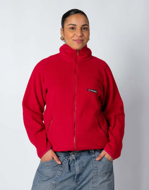 Vintage Berghaus L Fleece Red - view 1