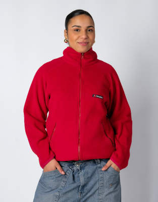 Vintage Berghaus L Fleece Red
