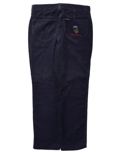 Vintage Best Company W32 L27 corduroy trousers in navy