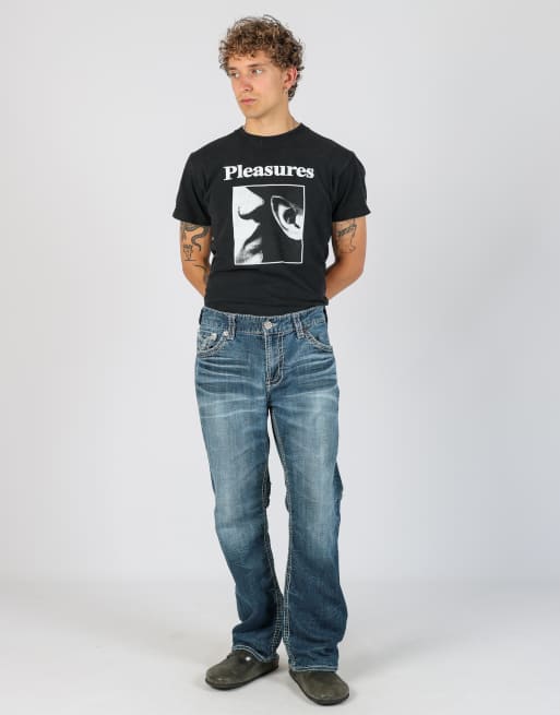 Vintage Big Star 36x32 denim jeans in blue, 2 of 4