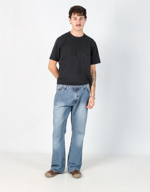 Vintage Big Star 36x34 denim jeans in light blue