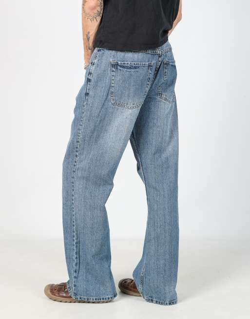 Vintage Big Star 36x34 denim jeans in light blue, 2 of 4