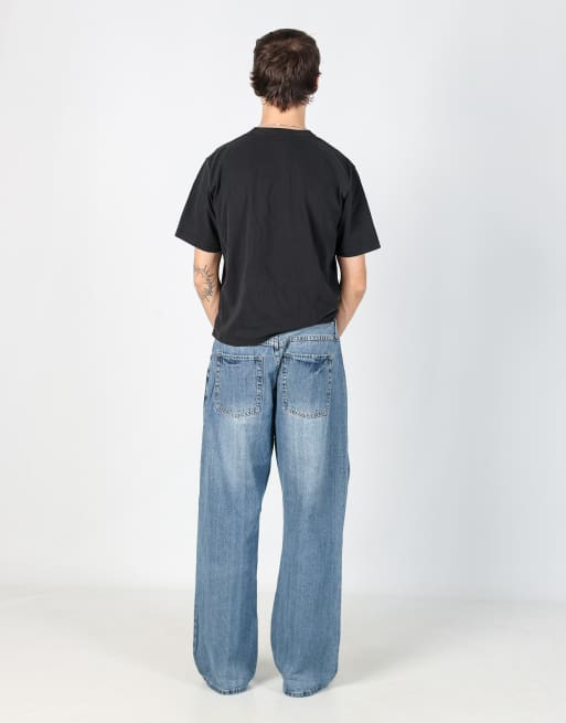 Vintage Big Star 36x34 denim jeans in light blue, 3 of 4