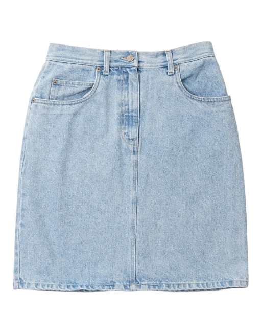 Vintage Bill Blass size XS denim skirt in blue