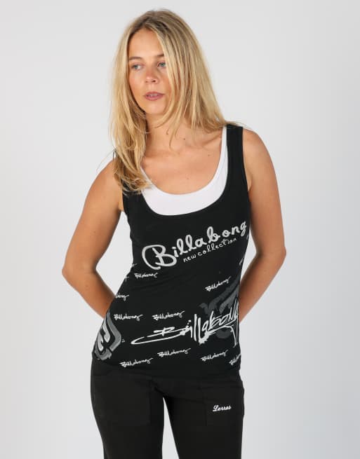 Vintage Billabong S cami in black, 3 of 4