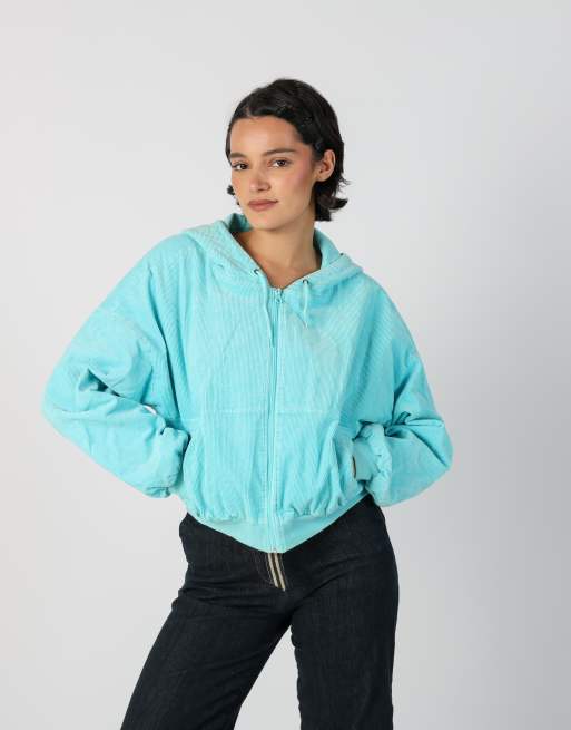 Vintage Billabong S casual jacket in turquoise, 1 of 4