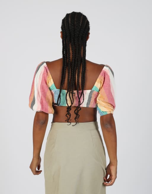 Vintage Billabong S woven vest in multi colured, 2 of 4