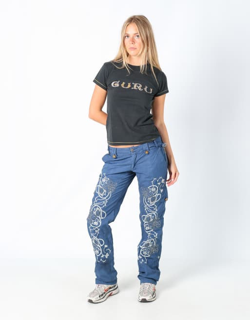 Vintage Billboard S cargo pants in blue