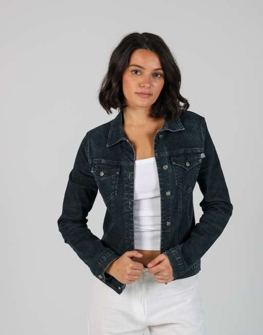 Vintage Birgini Company S denim jacket in blue