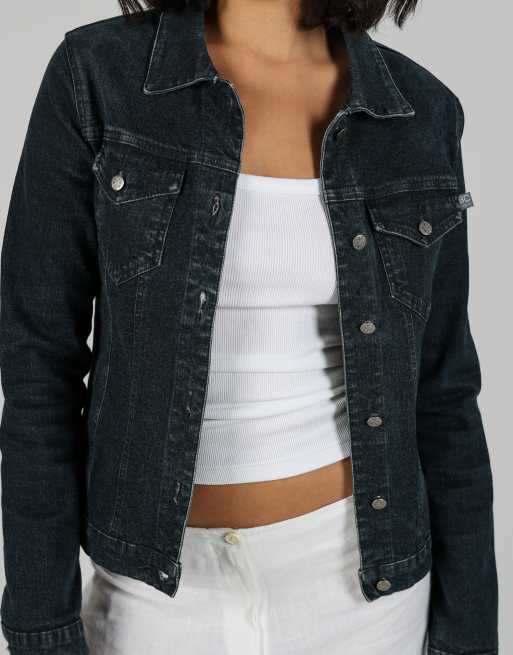 Vintage Birgini Company S denim jacket in blue, 4 of 4